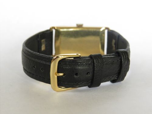 fig 2. Mid-size 9ct gold Waltham wrist watch, 1934