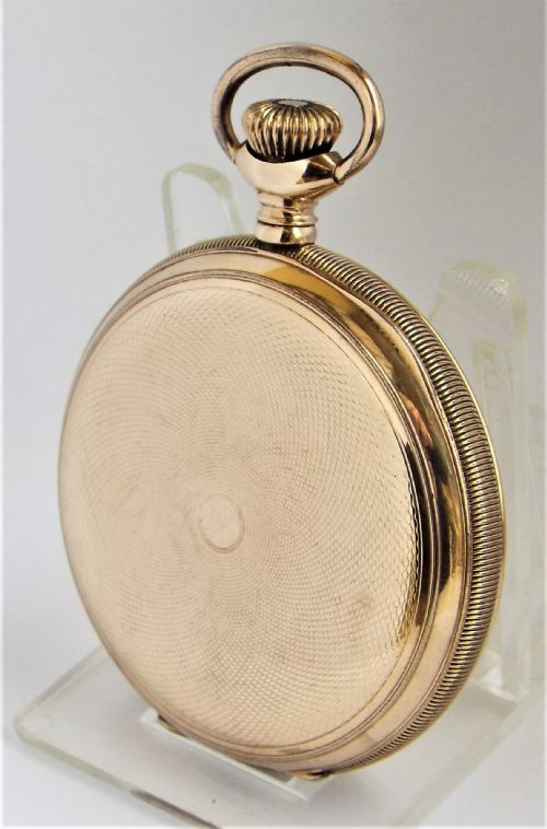 fig 2. 1920s Cyma full hunter pocket watch.