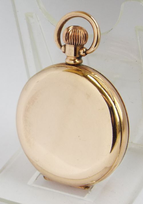 fig 1. Antique 1908 Waltham fob watch.