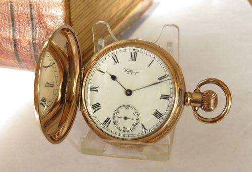 Waltham Full Hunter Pocket Watch, 1918