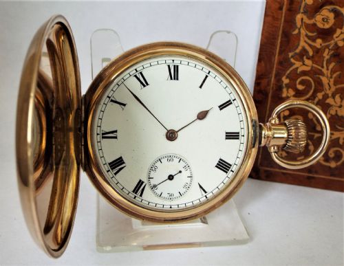 Antique Waltham Full Hunter Pocket Watch, 1912.