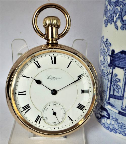 Antique Waltham Vanguard Railroad Grade Pocket Watch.