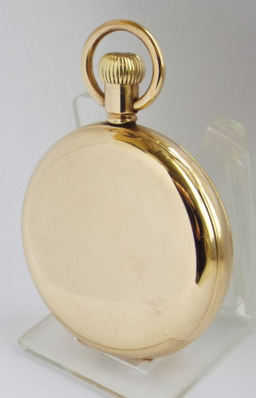 fig 1. Antique Waltham Vanguard railroad grade pocket watch.