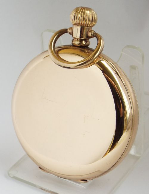 fig 2. Waltham full hunter pocket watch, 1922.