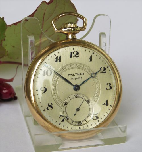 fig 1. 1922 Waltham pocket watch