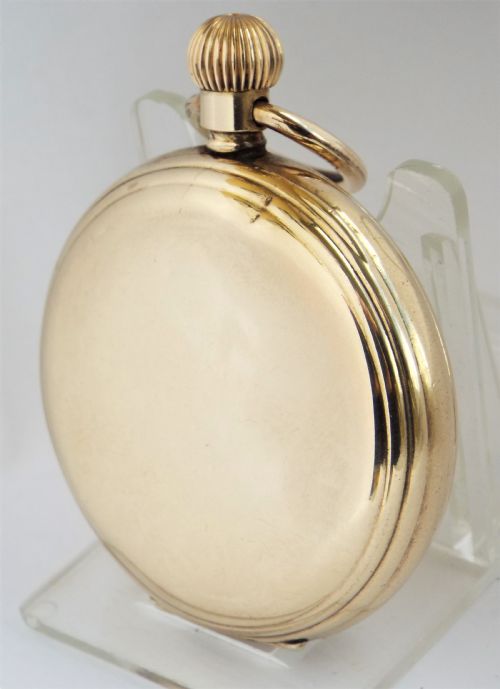 fig 1. A 1930s Thomas Russell Premier full hunter pocket watch.