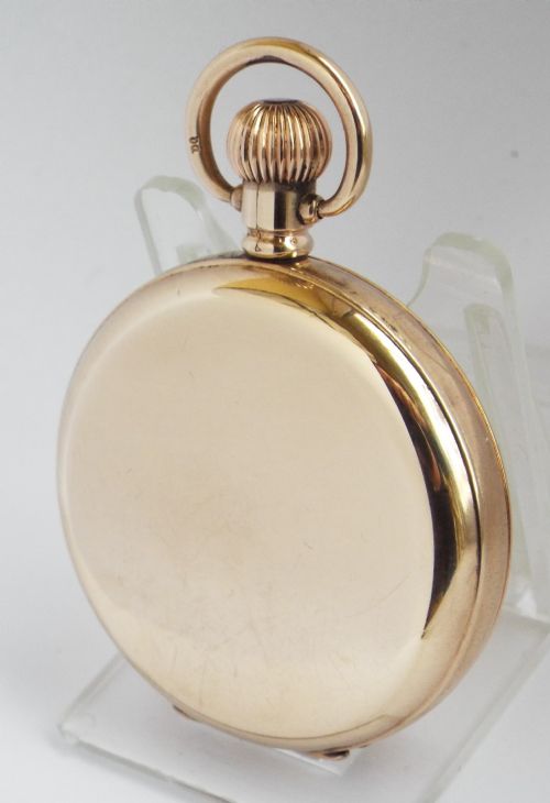 fig 1. A 1920s Swiss full hunter pocket watch.