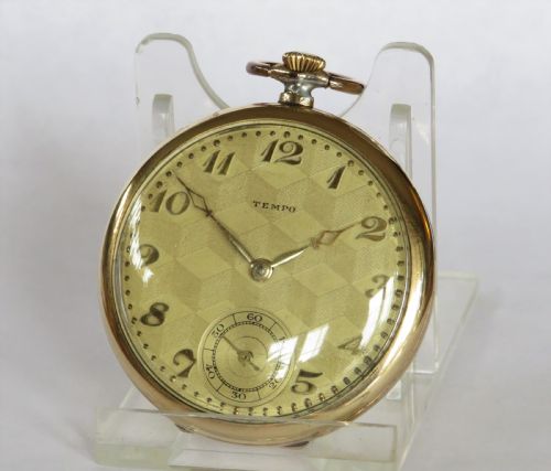 A 1930s Tempo Pocket Watch.