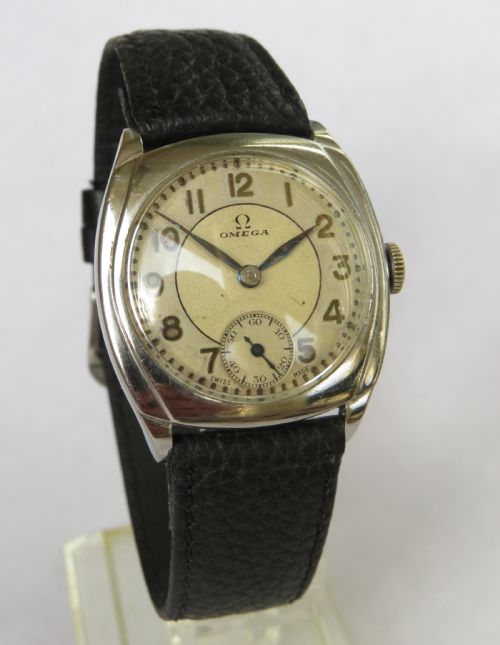 fig 1. Gents 1930s Omega wrist watch