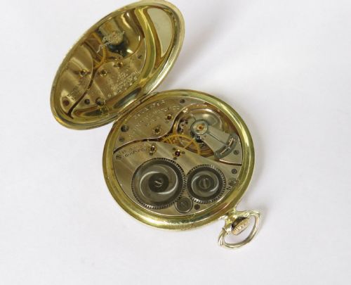 VINTAGE 1920S ELGIN POCKET WATCH - ADDITIONAL PHOTO 2