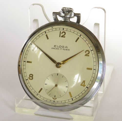 1950s Eloga Pocket Watch
