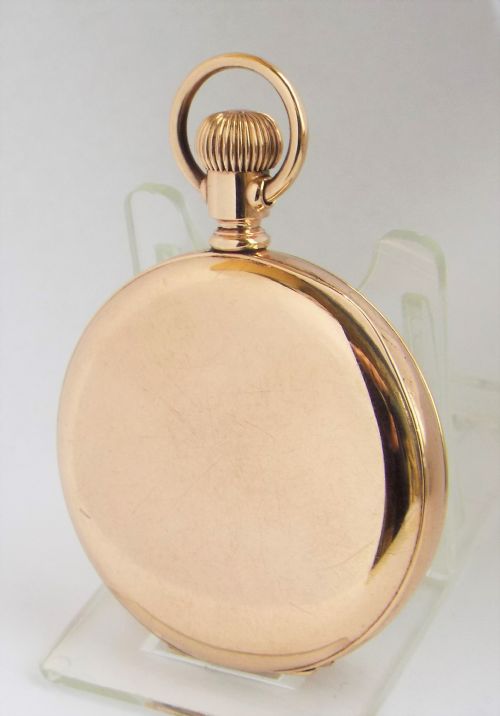 fig 1. Antique Cyma pocket watch for Alfred Wolf, Liverpool.