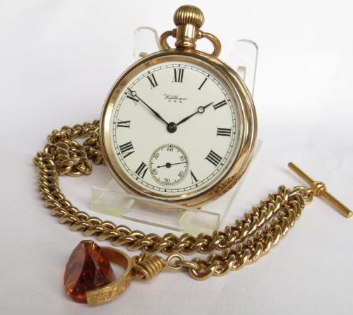 1921 Waltham Pocket Watch and Chain