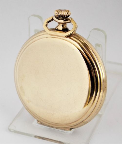 fig 2. A 1930s Thomas Russell full hunter pocket watch.