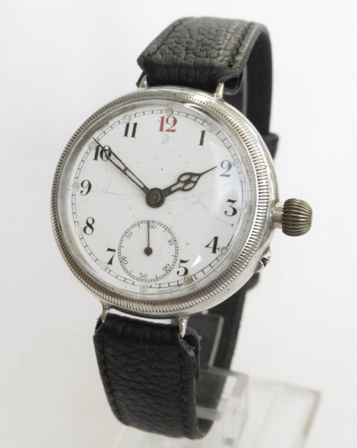 Gents 1932 Silver Electa Wrist Watch
