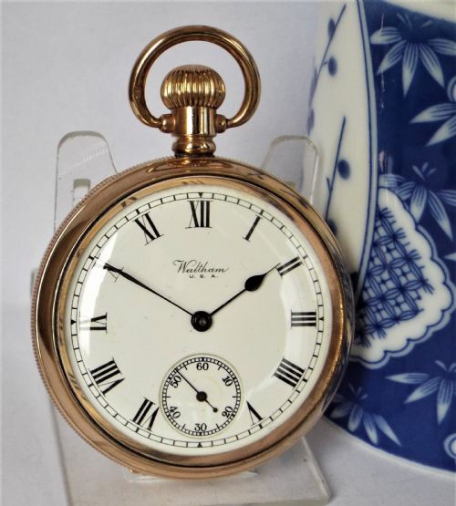 Vintage 1920s Waltham Pocket Watch.