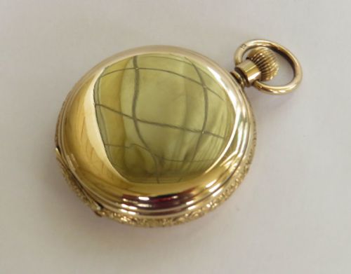 fig 1. Thomas Russell “Premier” full hunter pocket watch