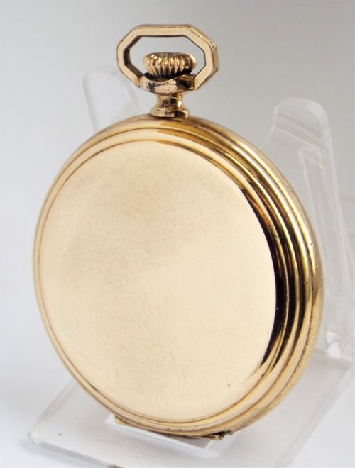 fig 1. A 1930s Thomas Russell full hunter pocket watch.