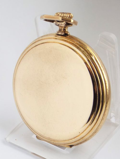 fig 2. A 1930s Thomas Russell full hunter pocket watch.