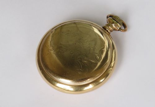 fig 1. Antique Waltham Bartlett pocket watch, 1902