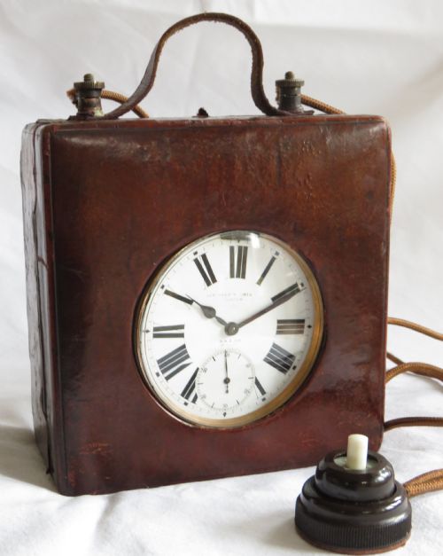 Antique Omega Goliath Pocket Watch with Light