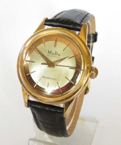 Gents 1950s Mudu Doublematic Wrist Watch