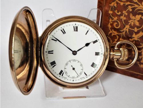 1920s Cyma Full Hunter Pocket Watch.