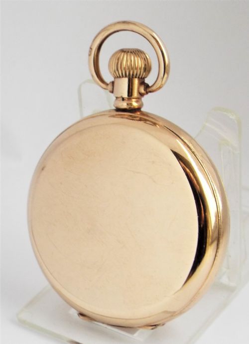 fig 1. 1920s Cyma full hunter pocket watch. 