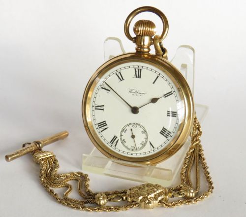 1930s Waltham Pocket Watch and Albert