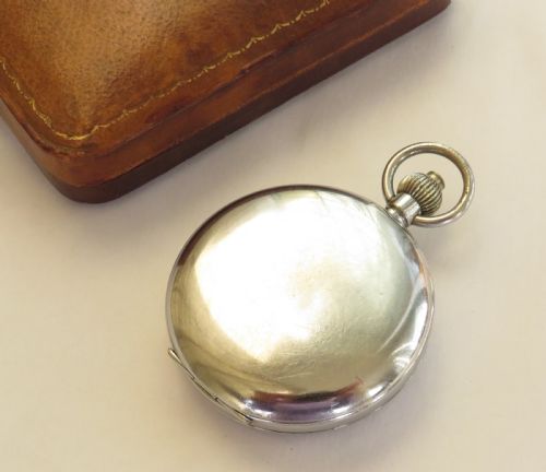 fig 3. 1930s J W Benson chronograph pocket watch
