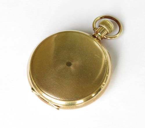 fig 2. Antique Waltham P S Bartlett hunter pocket watch