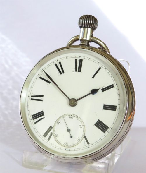 Antique Silver Pocket Watch, Sir John Bennett 1884