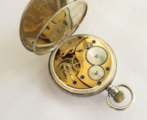 fig 1. Antique silver H Williamson Coventry pocket watch