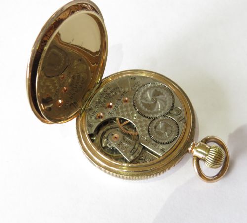fig 4. Waltham Riverside pocket watch, Cockerton Brass Band