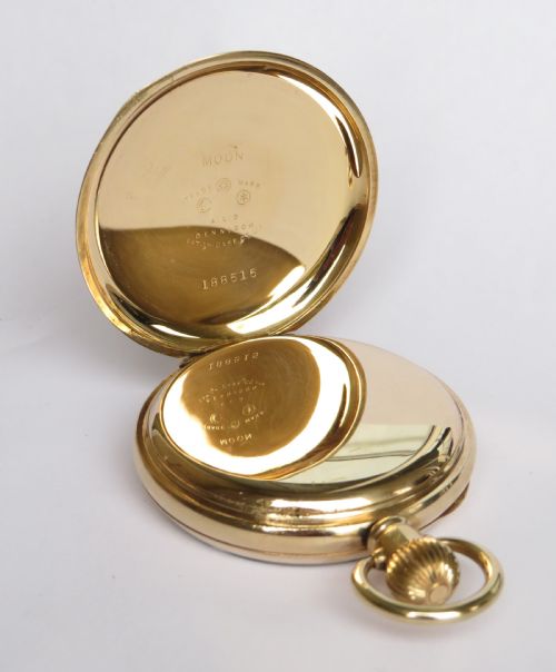 fig 1. 1930 Waltham pocket watch, super condition