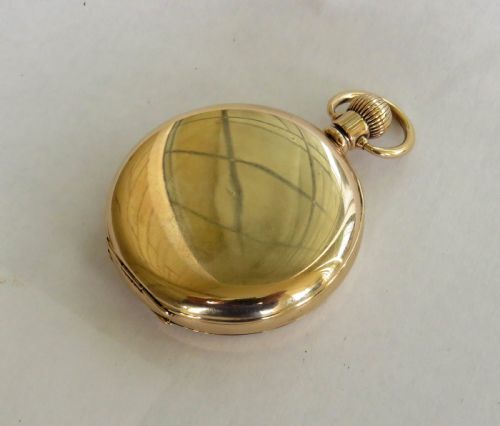 fig 1. Antique Gallet pocket watch for Rotherham & Sons