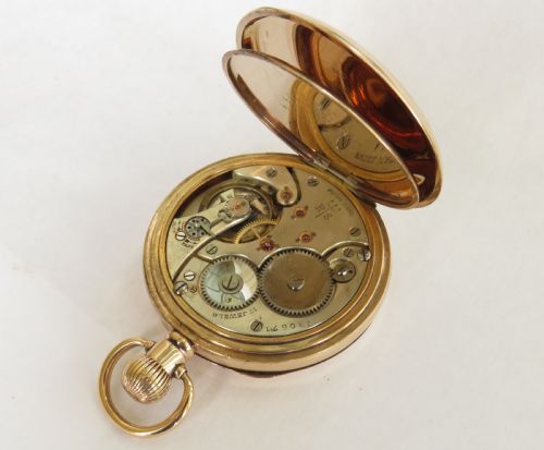 fig 2. Antique Gallet pocket watch for Rotherham & Sons