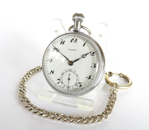 1920s Ralco Pocket Watch and Chain
