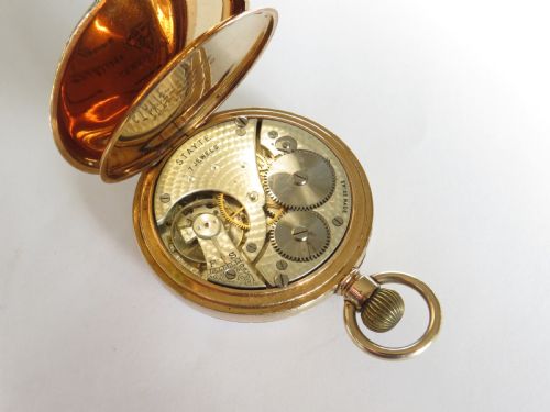 fig 1. 1920s Stayte pocket watch by Tavannes