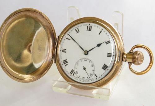 Antique Criterion Full Hunter Pocket Watch