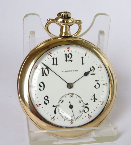 fig 1. 1912 Illinois pocket watch, model 1