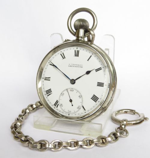 Antique Baume & Co Pocket Watch and Chain