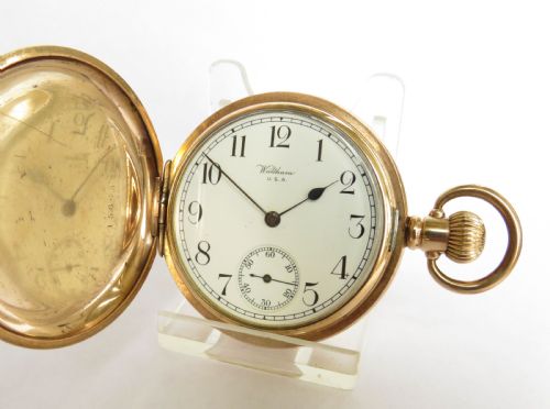 1927 Waltham Full Hunter Pocket Watch