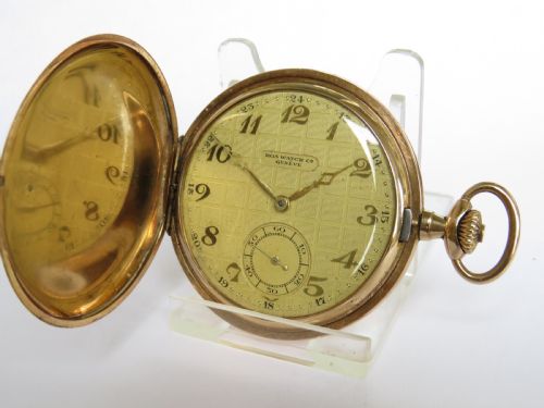 1930s Full Hunter Pocket Watch from the Roa Watch Company