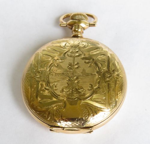 Antique Criterion Full Hunter Pocket Watch