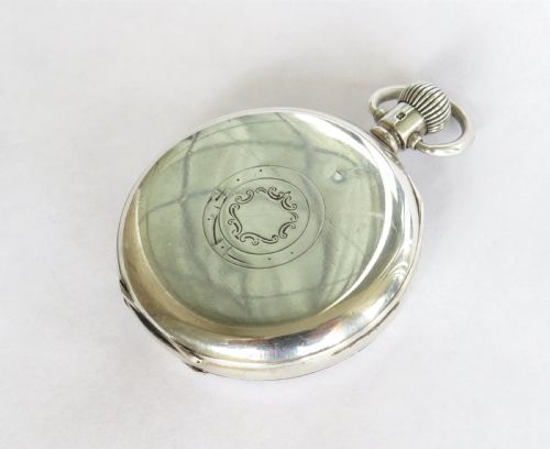 fig 3. Silver Baume & Co pocket watch for Sir John Bennett