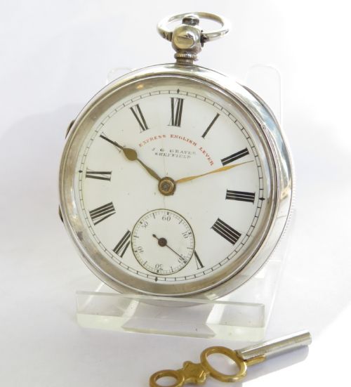 Antique "Express" English Lever Pocket Watch
