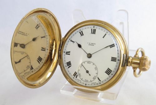 Antique Cyma Full Hunter Pocket Watch