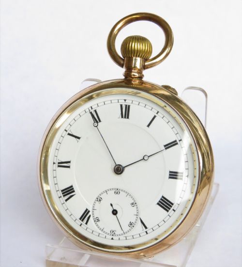 Antique English Lever Pocket Watch by Rotherhams