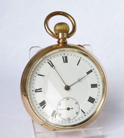 fig 1. Antique English lever pocket watch by Rotherhams